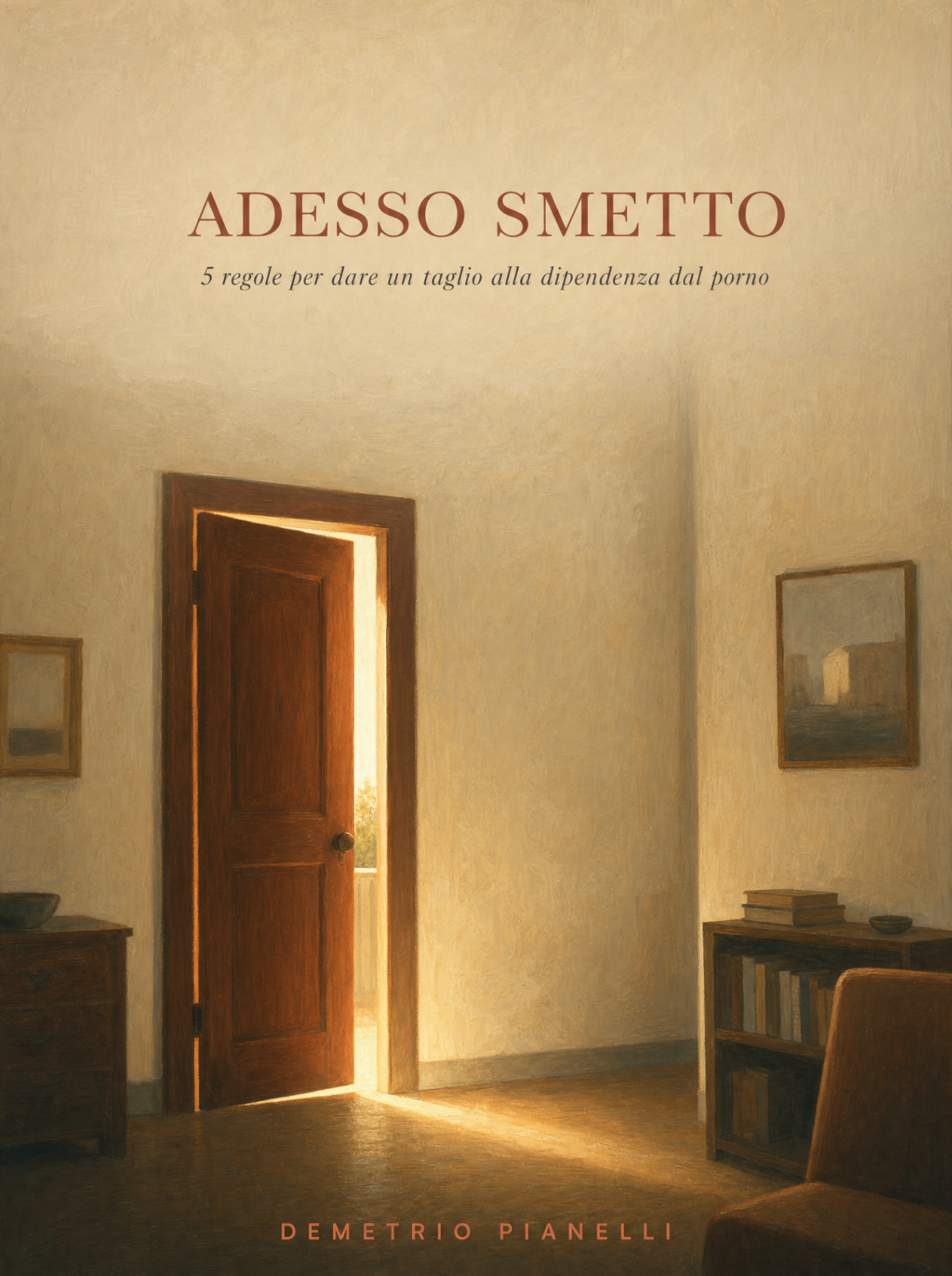 Copertina del libro Adesso smetto di Demetrio Pianelli