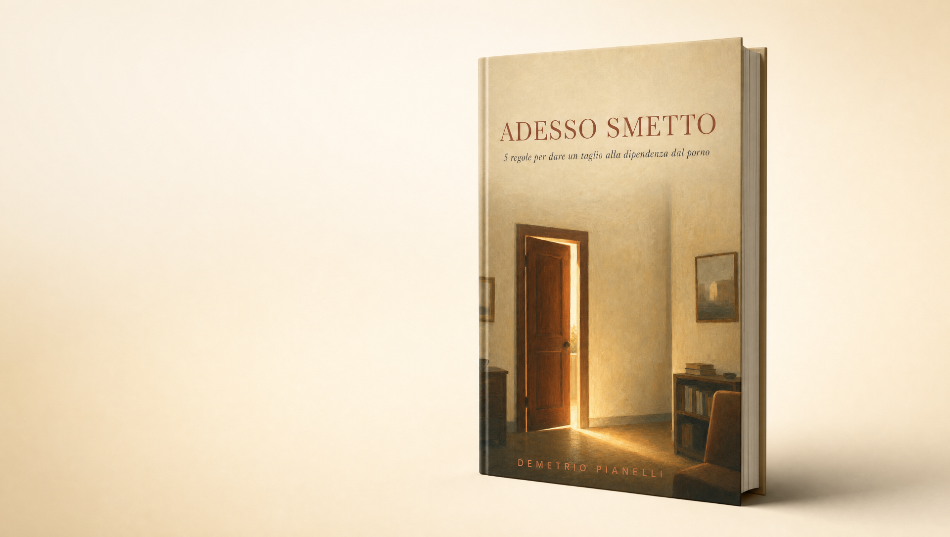 Adesso smetto — copertina del libro di Demetrio Pianelli